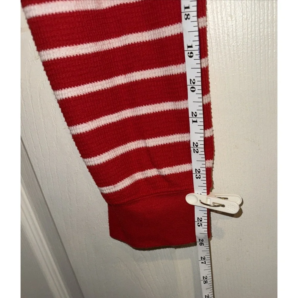 Target Wondershop Red/White Striped Pajama Pants Large Holiday Christmas Bottoms